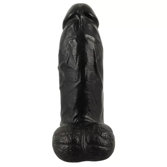 Realistixxx - dildo realist cu testicule - 22 cm - negru