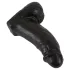 Realistixxx - dildo realist cu testicule - 22 cm - negru