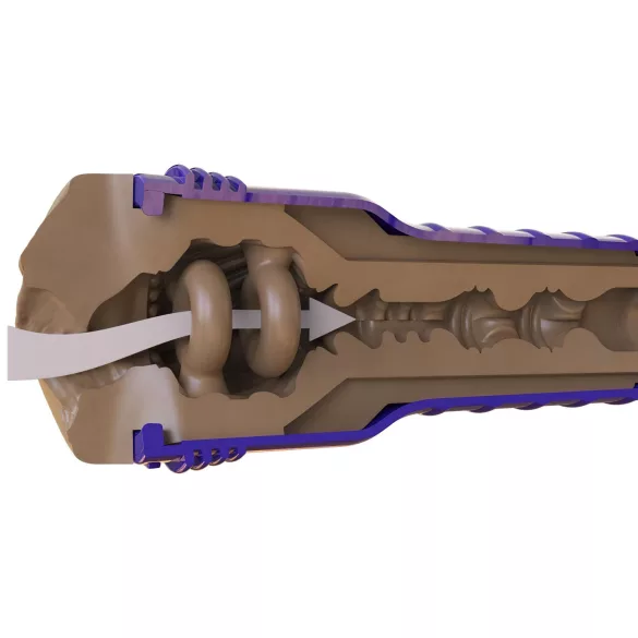 Fleshlight Boost Bang - masturbator tip vagin realist - silicon maro