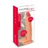 Realistixxx Real Giant - dildo extra mare cu testicule (natural)