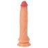 Realistixxx Real Giant - dildo extra mare cu testicule (natural)