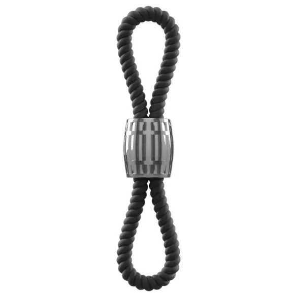 Rebel Cock Strap - buclă dublă reglabilă pentru penis din silicon (87 g)