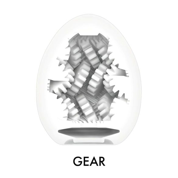 TENGA Egg Gear Stronger - masturbator tip ou - set 6 bucăți