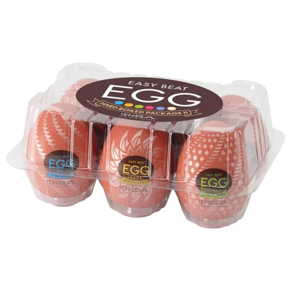TENGA - Masturbator tip ou extra puternic - set 6 bucăți