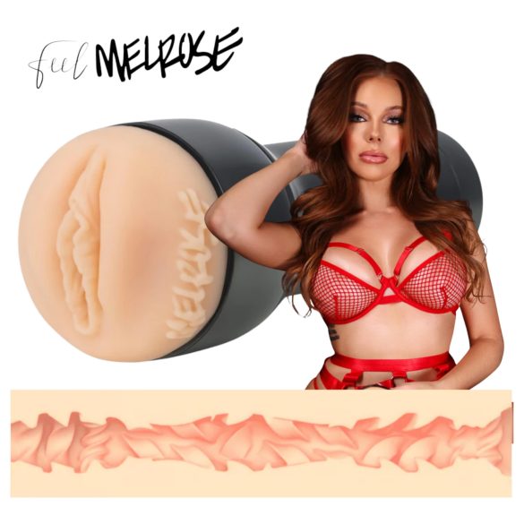 Kiiroo MelRose Michaels - vagin artificial - compatibil PowerBlow (nuanță naturală)
