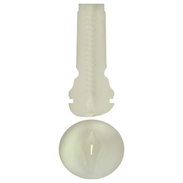 Kiiroo Feel Glow - vagină luminoasă - compatibil PowerBlow (alb)