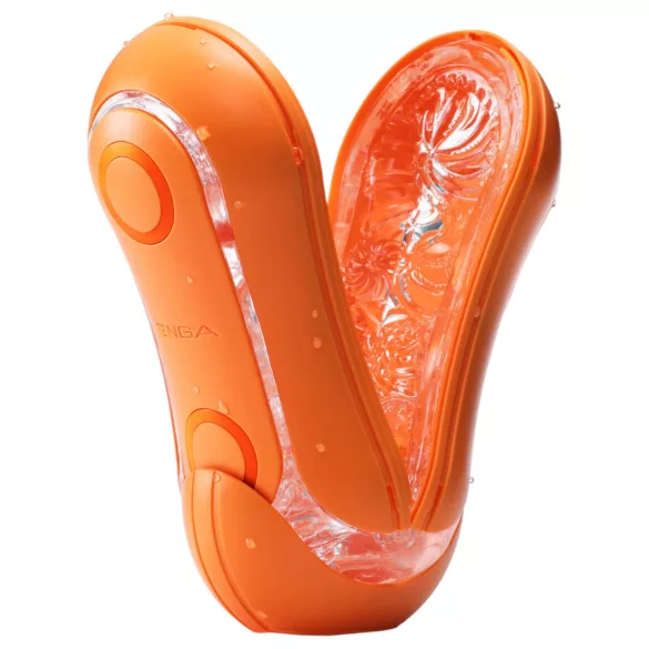 TENGA Flip Orb Pastaio - masturbator bărbați - texturat - silicon portocaliu