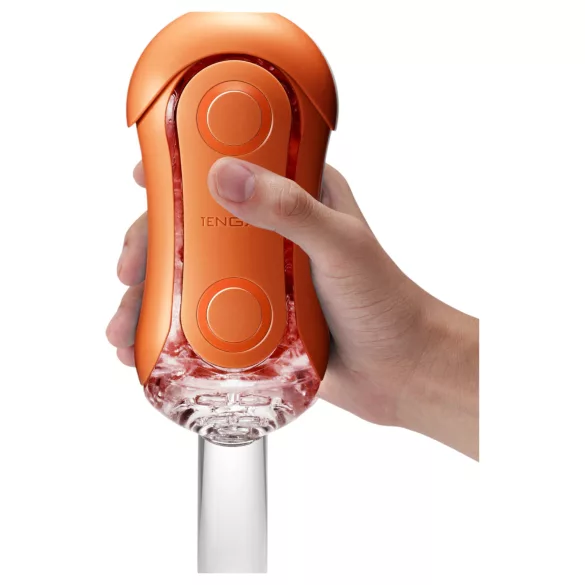TENGA Flip Orb Pastaio - masturbator bărbați - texturat - silicon portocaliu