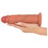 Realistixxx – dildo realist, strat dublu, culoare naturală