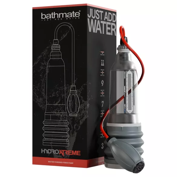 Bathmate - pompă peniană hidraulică - transparent