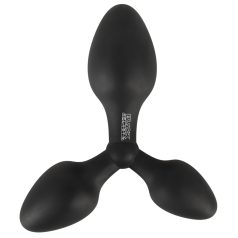 Black Velvet - plug anal triplu (negru)