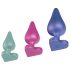 Set antrenament anal ROMP Luster (3 piese)