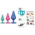 Set antrenament anal ROMP Luster (3 piese)