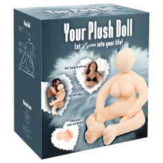   You2Toys - păpușă sexuală din pluș îmbrățișabilă (natură)