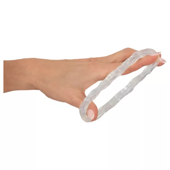 Beau Coeur Parinor - inel pentru penis și testicule - transparent
