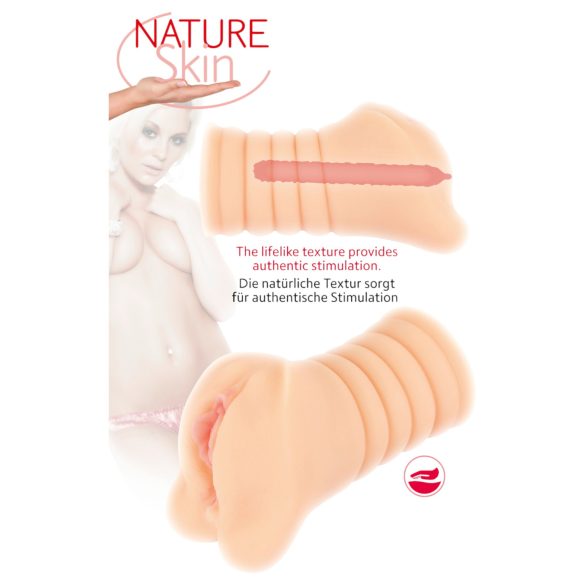 Nature Skin - masturbator realist tip vagin - material natur
