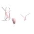 Lux - ham reglabil pentru vibrator clitoridian (alb)