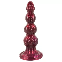   Beasty Cocks - Dildo Werewolf Willie cu ventuză - vișiniu (21 cm)