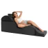 Șezlong înclinabil Liberator Aria Flip - mobilier sexual rabatabil (negru)