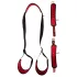 Bad Kitty - set de legare cu portjartier (negru)