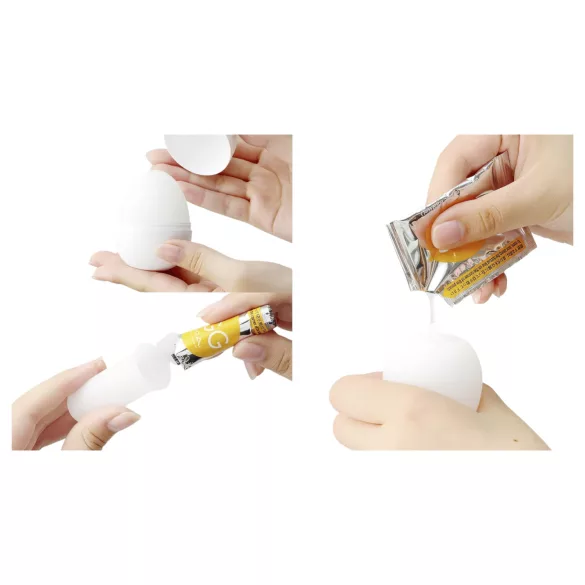 TENGA Variety - set de masturbatoare tip ou - pachet 6 bucăți