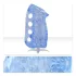 Fleshlight Fleshskins Grip Blue Ice - masturbator deschis la ambele capete (albastru)