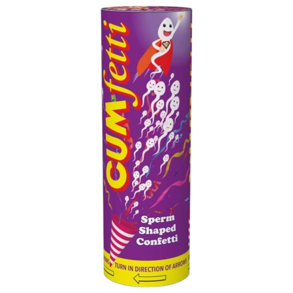 Cumfetti - confetti cu spermă artificială