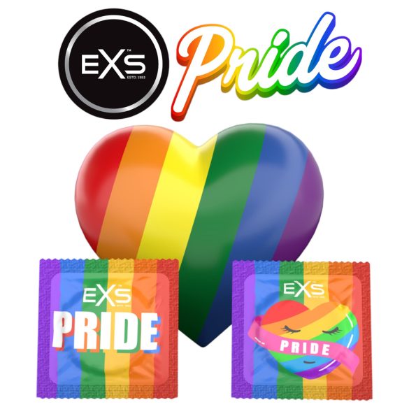 EXS Pride - prezervative latex - set 144 bucăți