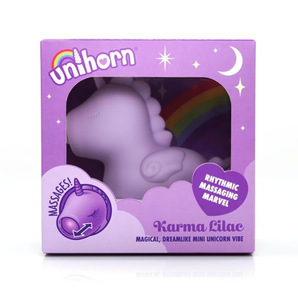 Unihorn Karma - vibrator pentru clitoris cu acumulator - mov