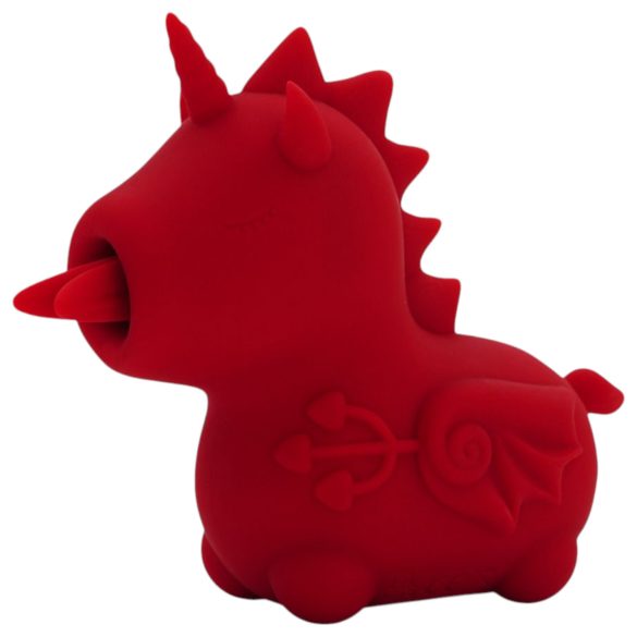 Unihorn Blaze Diablo - Stimulator unicorn cu acumulator (roșu)