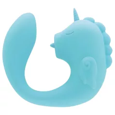   Unihorn C-Horse - vibrator pentru punctul G și clitoris (turcoaz)