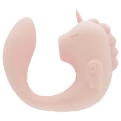   Unihorn C-Horse - vibrator pentru punctul G și clitoris (coral)