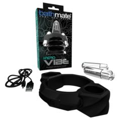 Bathmate Hydro Vibe - inel vibrator de hidroterapie (negru)