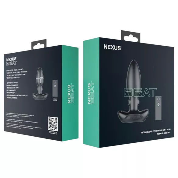 Nexus BEAT - vibrator anal (negru)
