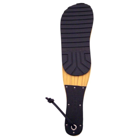 Rouge - paletă de lemn cu efect de amprentă (negru)