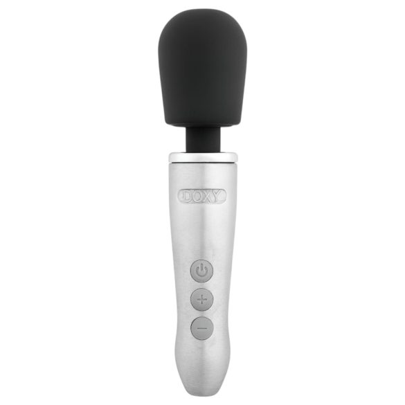 Doxy Go - vibrator masaj pentru corp - argintiu