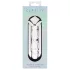 Clarity - dildo din sticlă cu mâner inimă - transparent