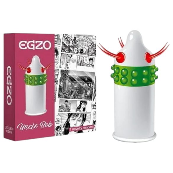Egzo Uncle Bob – prezervativ cu țepi și tentacule (1 buc)