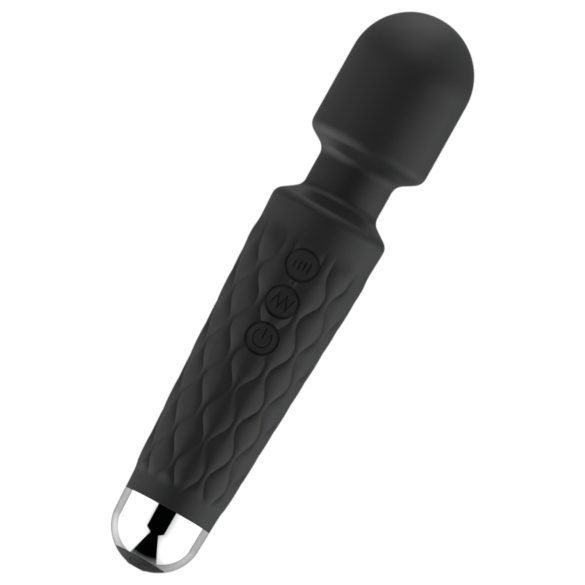 Lonely - Vibrator pentru masaj cu 20 funcții - reîncărcabil, negru