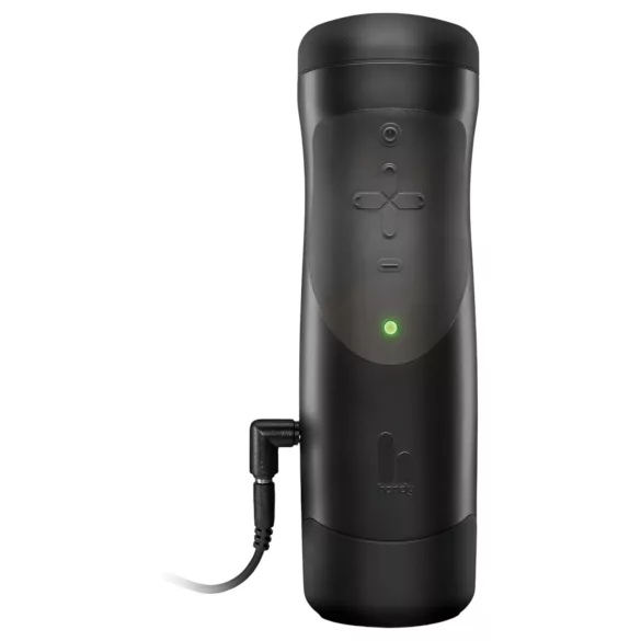 The Handy 1.1 - masturbator inteligent VR pentru bărbați - negru, rețea