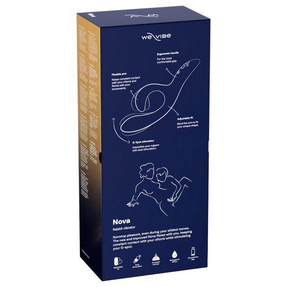 We-Vibe Nova 2 - vibrator dublu smart cu încărcare USB pentru clitoris