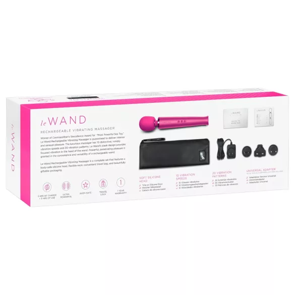 le Wand - vibrator masaj (roz)