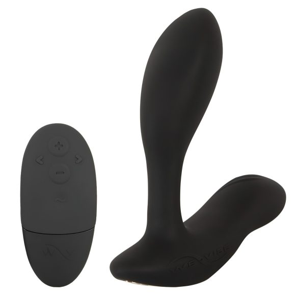 We-Vibe Vector+ - vibrator anal inteligent, reîncărcabil - silicon negru
