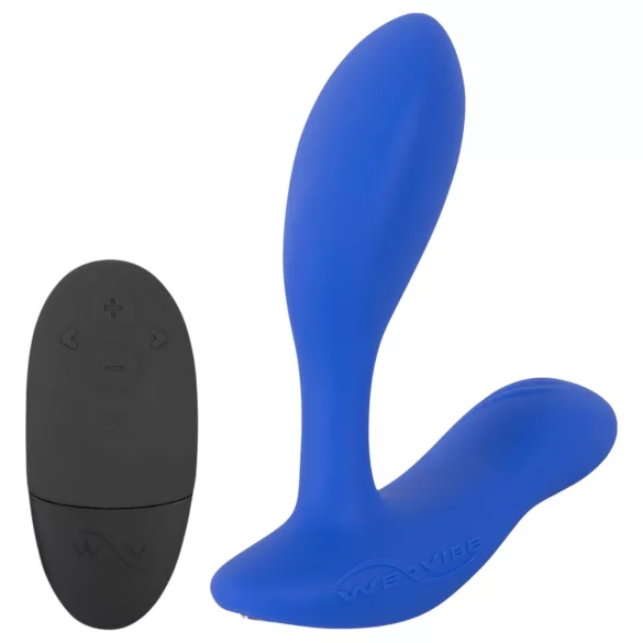 We-Vibe Vector+ - vibrator anal inteligent cu acumulator - albastru