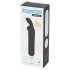 Happyrabbit Bullet - vibrator cu formă de iepure, reîncărcabil (negru)