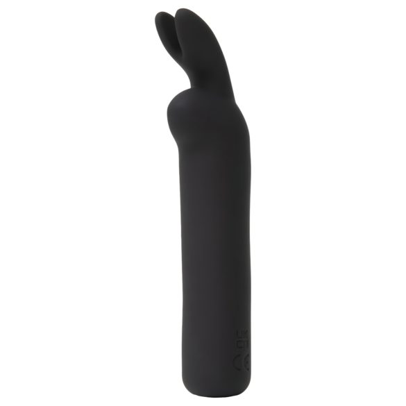 Happyrabbit - Vibrator tip bullet cu iepuraș - reîncărcabil - negru