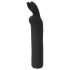 Happyrabbit Bullet - vibrator cu formă de iepure, reîncărcabil (negru)