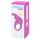 Happyrabbit - inel pentru penis vibrator reîncărcabil - silicon mov