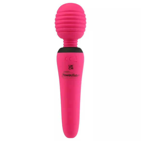 PalmPower Groove - vibrator masaj reincarcabil - silicon roz