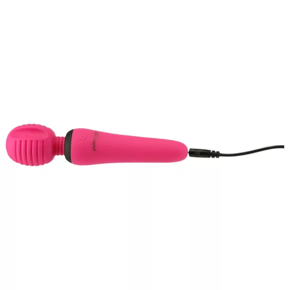 PalmPower Groove - vibrator masaj reincarcabil - silicon roz
